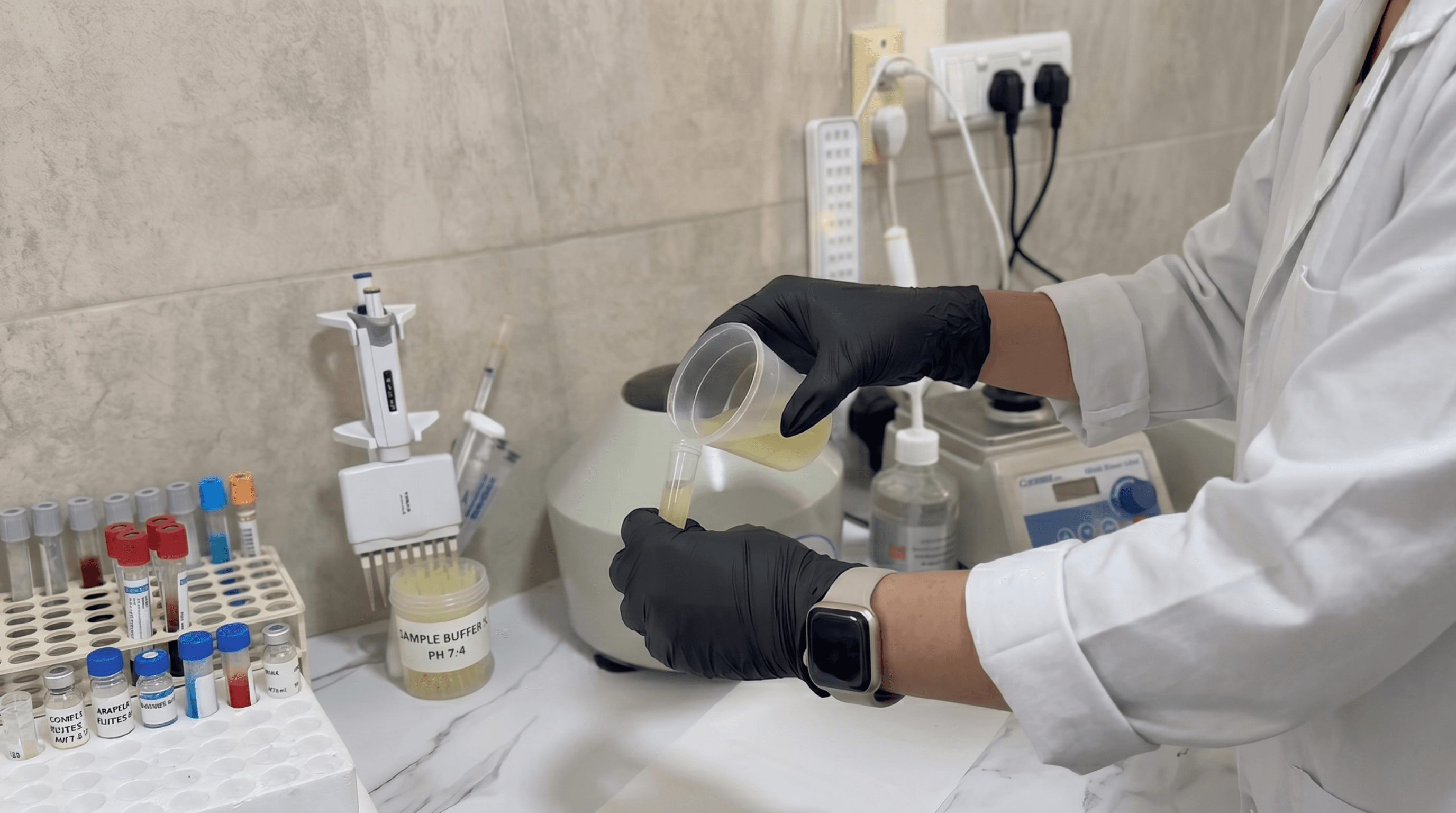 Procesamiento de muestra clínica — CBI Viale